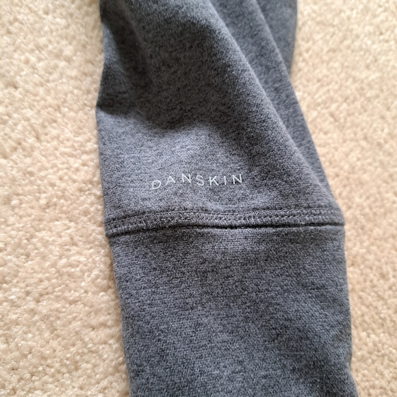 Danskin Hoodie Women's Small Grey Pull Over Hooded Sweatshirt Long Sleeved Cozy - Picture 7 of 14